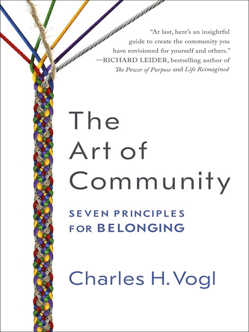 Title details for The Art of Community by Charles H. Vogl - Wait list